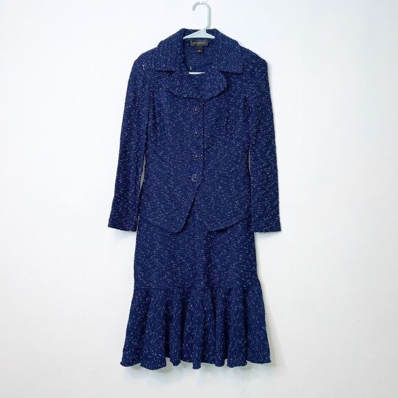 St. John Chanel Style Dress And Jacket STUNNING 2 - Picture 1 of 12